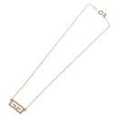 GIVENCHY Necklace Metal Gold Tone Auth ka6504-8