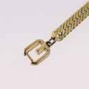 GIVENCHY Bracelet Metal Gold Tone Auth ka6505-4