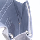 Christian Dior Chain Shoulder Bag Leather Silver Auth ka6506-20