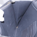 Christian Dior Chain Shoulder Bag Leather Silver Auth ka6506-21
