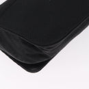 PRADA Shoulder Bag Nylon Black Silver Auth ka6507-16