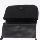 PRADA Shoulder Bag Nylon Black Silver Auth ka6507-10