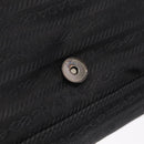 PRADA Shoulder Bag Nylon Black Silver Auth ka6507-18