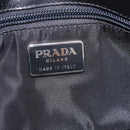 PRADA Shoulder Bag Nylon Black Silver Auth ka6507-19