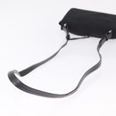 PRADA Shoulder Bag Nylon Black Silver Auth ka6507-7