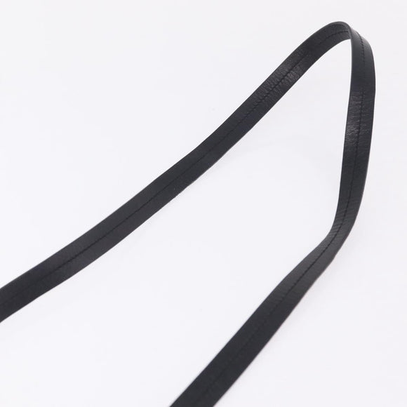 PRADA Shoulder Bag Nylon Black Silver Auth ka6507