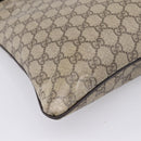 GUCCI GG Supreme Shoulder Bag PVC Beige Gold Tone 201446 Auth ka6509-17