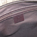 GUCCI GG Supreme Shoulder Bag PVC Beige Gold Tone 201446 Auth ka6509-19