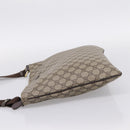 GUCCI GG Supreme Shoulder Bag PVC Beige Gold Tone 201446 Auth ka6509-3