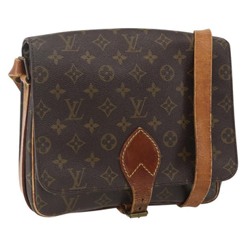 LOUIS VUITTON Monogram Cartouchiere GM Shoulder Bag M51252 LV Auth ka651