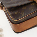 LOUIS VUITTON Monogram Cartouchiere GM Shoulder Bag M51252 LV Auth ka651-11