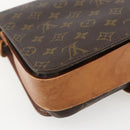 LOUIS VUITTON Monogram Cartouchiere GM Shoulder Bag M51252 LV Auth ka651-13