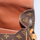 LOUIS VUITTON Monogram Cartouchiere GM Shoulder Bag M51252 LV Auth ka651-18