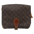 LOUIS VUITTON Monogram Cartouchiere GM Shoulder Bag M51252 LV Auth ka651-2