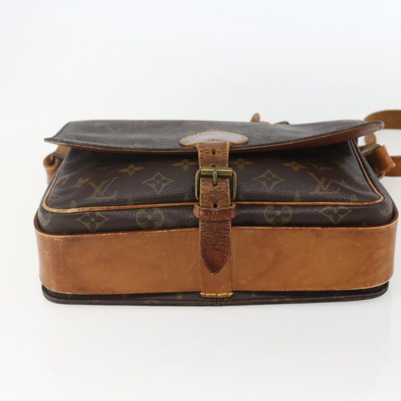 LOUIS VUITTON Monogram Cartouchiere GM Shoulder Bag M51252 LV Auth ka651