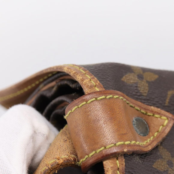 LOUIS VUITTON Monogram Saumur 35 Shoulder Bag M42254 LV Auth ka6513