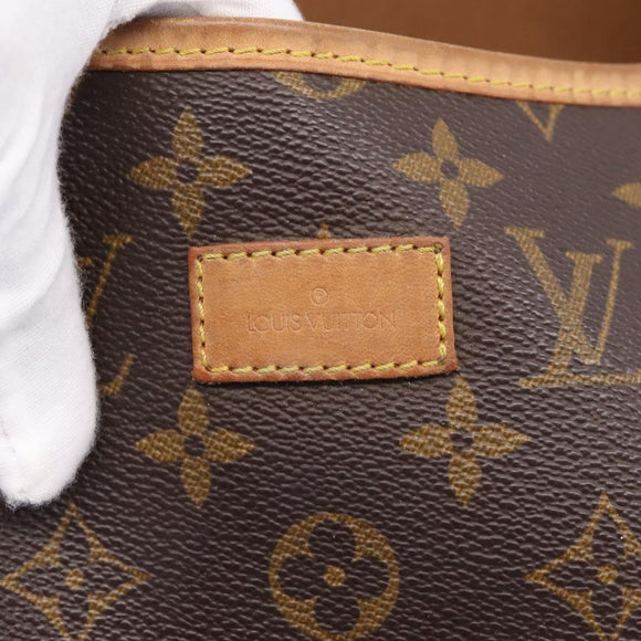 LOUIS VUITTON Monogram Saumur 35 Shoulder Bag M42254 LV Auth ka6513