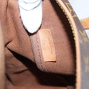 LOUIS VUITTON Monogram Saumur 35 Shoulder Bag M42254 LV Auth ka6513-26