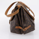 LOUIS VUITTON Monogram Saumur 35 Shoulder Bag M42254 LV Auth ka6513-5