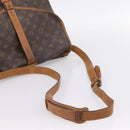 LOUIS VUITTON Monogram Saumur 35 Shoulder Bag M42254 LV Auth ka6513-7