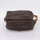 LOUIS VUITTON Monogram Saumur 35 Shoulder Bag M42254 LV Auth ka6513-9