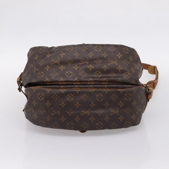 LOUIS VUITTON Monogram Saumur 35 Shoulder Bag M42254 LV Auth ka6513