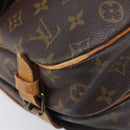 LOUIS VUITTON Monogram Saumur 30 Shoulder Bag M42256 LV Auth ka6514-13