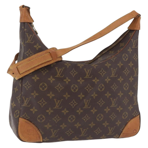 LOUIS VUITTON Monogram Boulogne 35 Shoulder Bag M51260 LV Auth ka6515