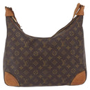 LOUIS VUITTON Monogram Boulogne 35 Shoulder Bag M51260 LV Auth ka6515-13