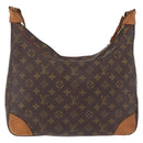 LOUIS VUITTON Monogram Boulogne 35 Shoulder Bag M51260 LV Auth ka6515-2