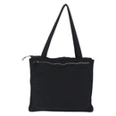 Miu Miu Shoulder Bag Nylon Black Silver Auth ka6516-13