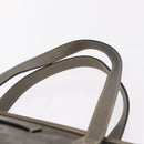 GUCCI GG Implementation Hand Bag PVC Champagne Gold Silver 211138 Auth ka6518A-15