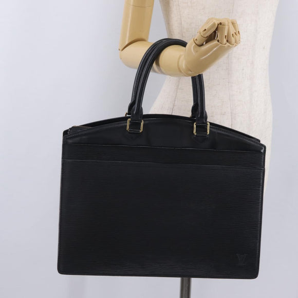 LOUIS VUITTON Epi Riviera Hand Bag Black M48182 LV Auth ka6519