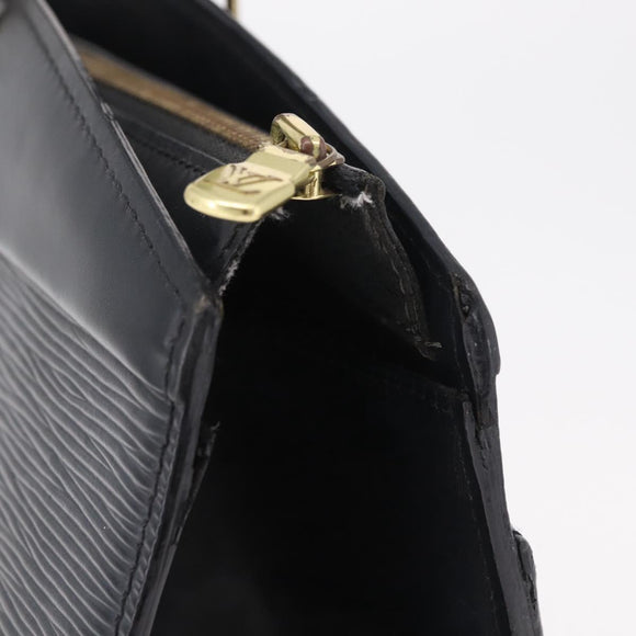 LOUIS VUITTON Epi Riviera Hand Bag Black M48182 LV Auth ka6519