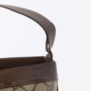 GUCCI GG Supreme Shoulder Bag PVC Beige Gold Tone 30 001 1914 Auth ka6521-9