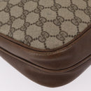 GUCCI GG Supreme Shoulder Bag PVC Beige Gold Tone 30 001 1914 Auth ka6521-18
