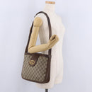 GUCCI GG Supreme Shoulder Bag PVC Beige Gold Tone 30 001 1914 Auth ka6521-27