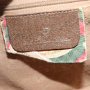 GUCCI GG Supreme Web Sherry Line Shoulder Bag PVC Beige 89 02 017 Auth ka6522-25