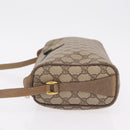 GUCCI GG Supreme Web Sherry Line Shoulder Bag PVC Beige 89 02 017 Auth ka6522-6