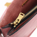 Miu Miu Shoulder Bag Leather Pink Gold Tone Auth ka6523A-26