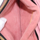 Miu Miu Shoulder Bag Leather Pink Gold Tone Auth ka6523A-30