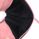 Miu Miu Shoulder Bag Leather Pink Gold Tone Auth ka6523A-31