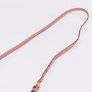 Miu Miu Shoulder Bag Leather Pink Gold Tone Auth ka6523A-14