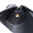 Christian Dior Trotter Canvas Shoulder Bag Black Gold Tone Auth ka6527A-21