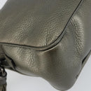 GUCCI Chain Shoulder Bag Leather Gold Tone 308983 Auth ka653-11