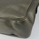 GUCCI Chain Shoulder Bag Leather Gold Tone 308983 Auth ka653-12