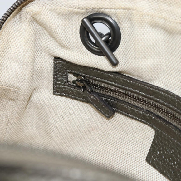 GUCCI Chain Shoulder Bag Leather Gold Tone 308983 Auth ka653