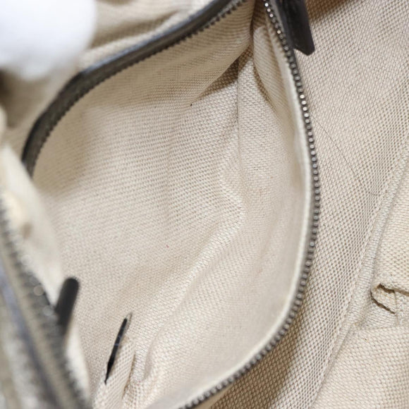 GUCCI Chain Shoulder Bag Leather Gold Tone 308983 Auth ka653