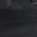 Valentino Studs Hand Bag Leather 2way Black Silver Auth ka6536-3