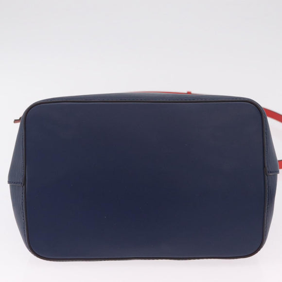 LOUIS VUITTON Epi Neonoe Hand Bag Indigo Red M54367 LV Auth ka6537
